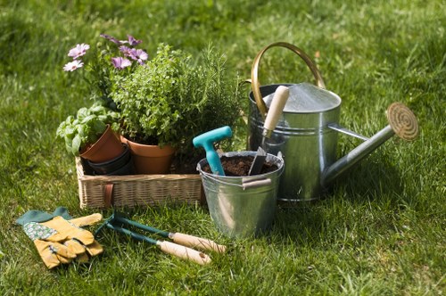 Urban planting and soft landscaping details suitable for central London properties