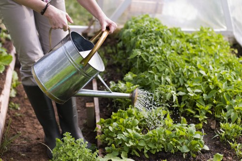 Supplier audit checklist being completed for landscaping procurement