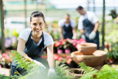 Client booking and quotation paperwork for landscaping service